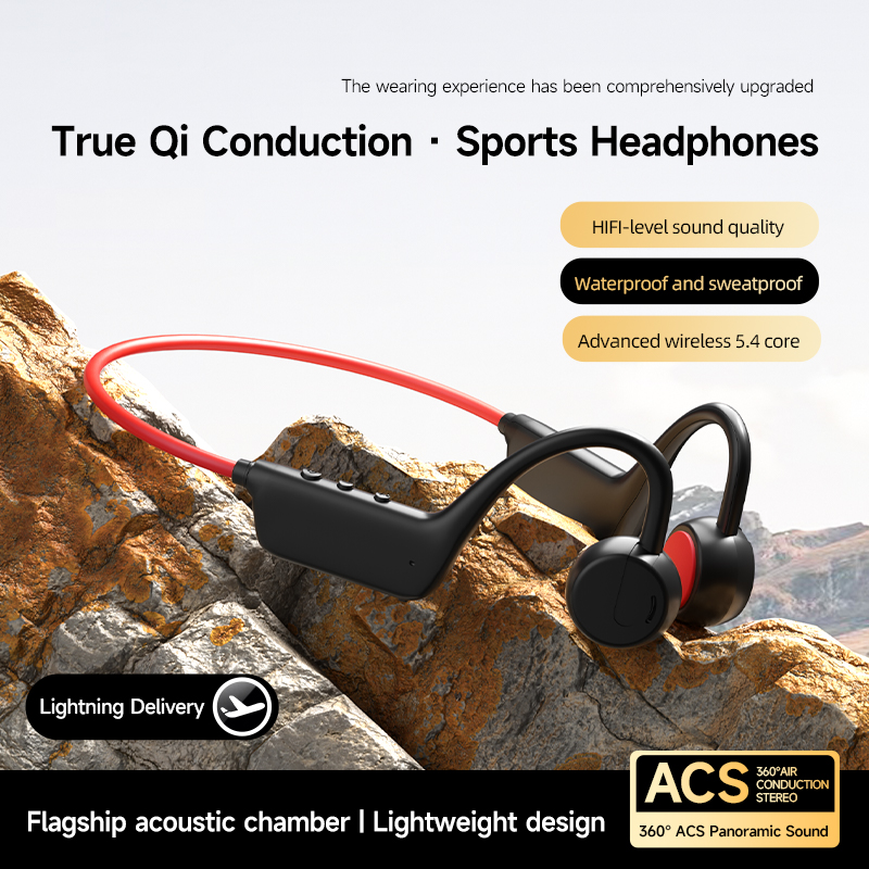 Open Ear Air Conduction Headphones - Bezprzewodowe sportowe słuchawki X1Pro z otwartym