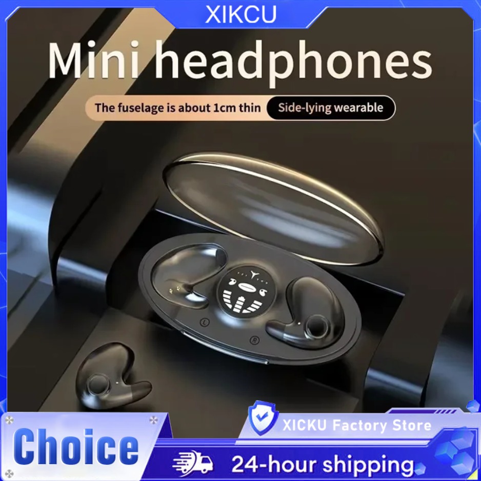 Sleep Mask Headphones Bluetooth - Słuchawki bezprzewodowe XIKCU MD538 Invisible Sleep