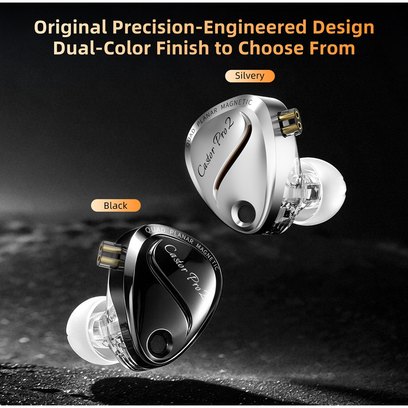 Type C Wired Earphones With Mic - KZ Castor Pro 2 – wysokiej