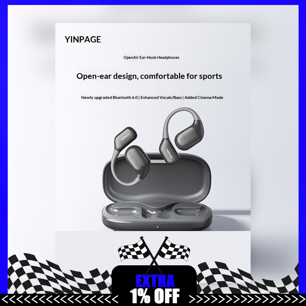 Bone Conduction Running Headphones - YINPAGE OPENAIR – bezprzewodowe słuchawki Bluetooth