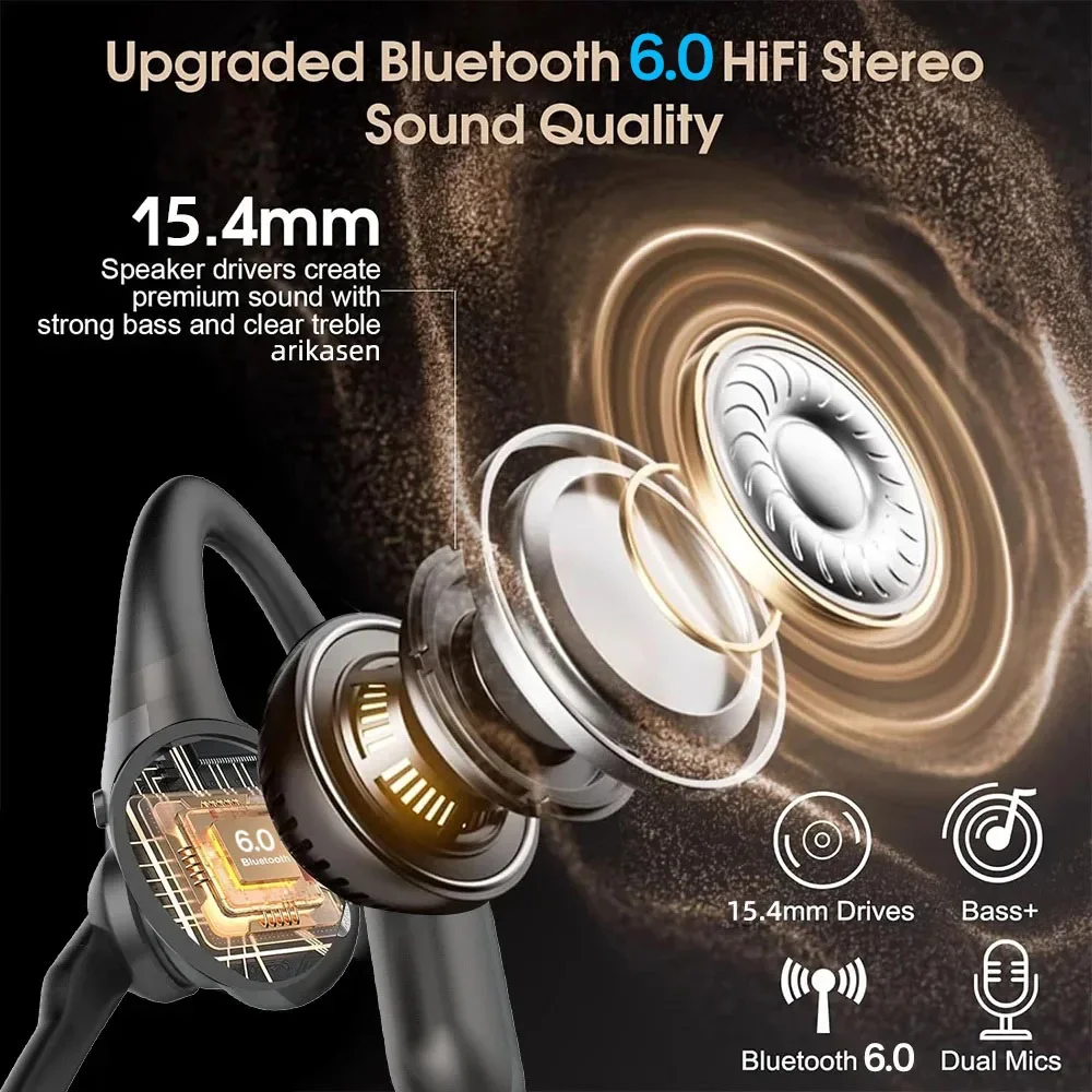 Słuchawki Bluetooth, bezprzewo – Bone Conduction Running Headphones recenzja i cena