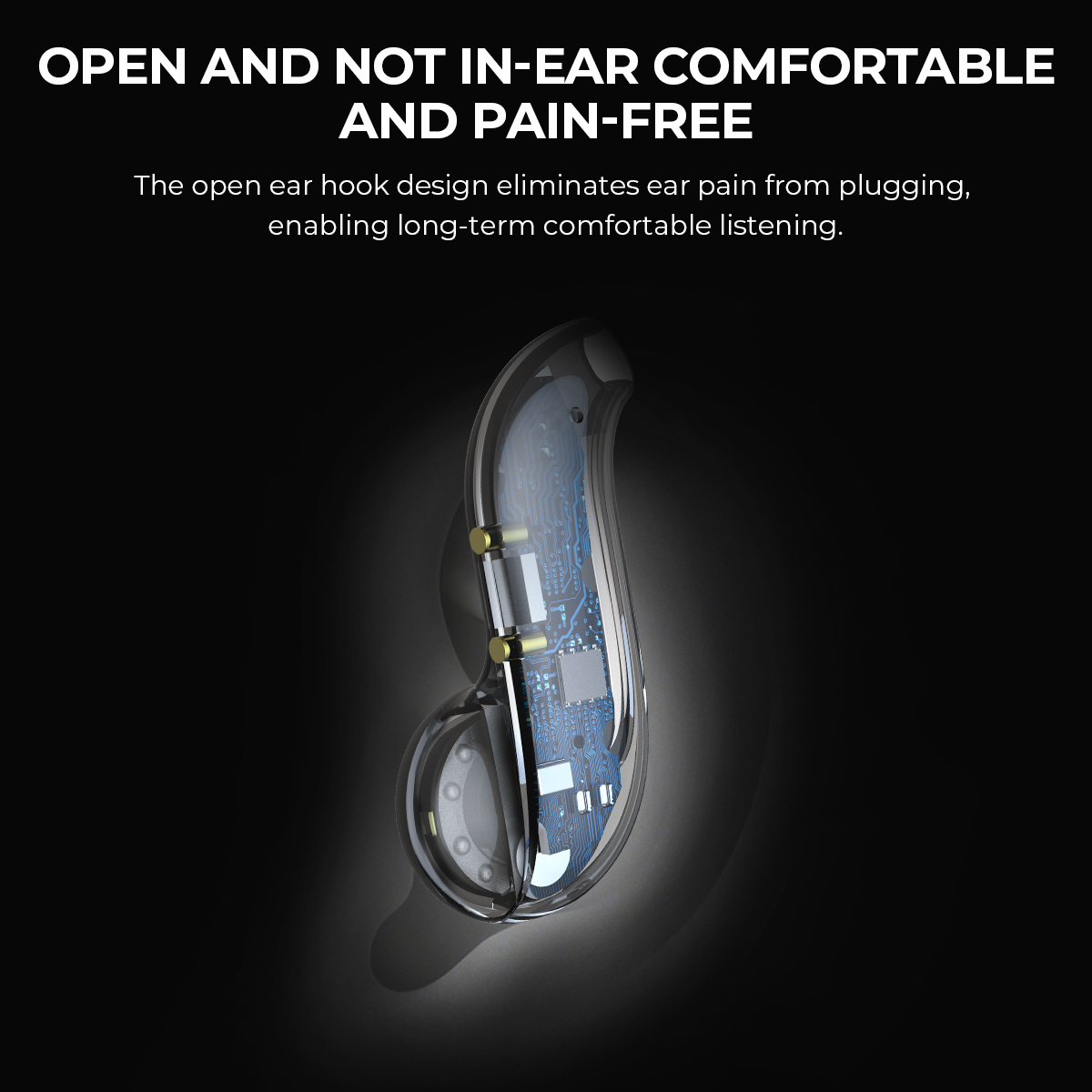 Słuchawki Bluetooth z odkrytym – Open Ear Air Conduction Headphones recenzja i cena