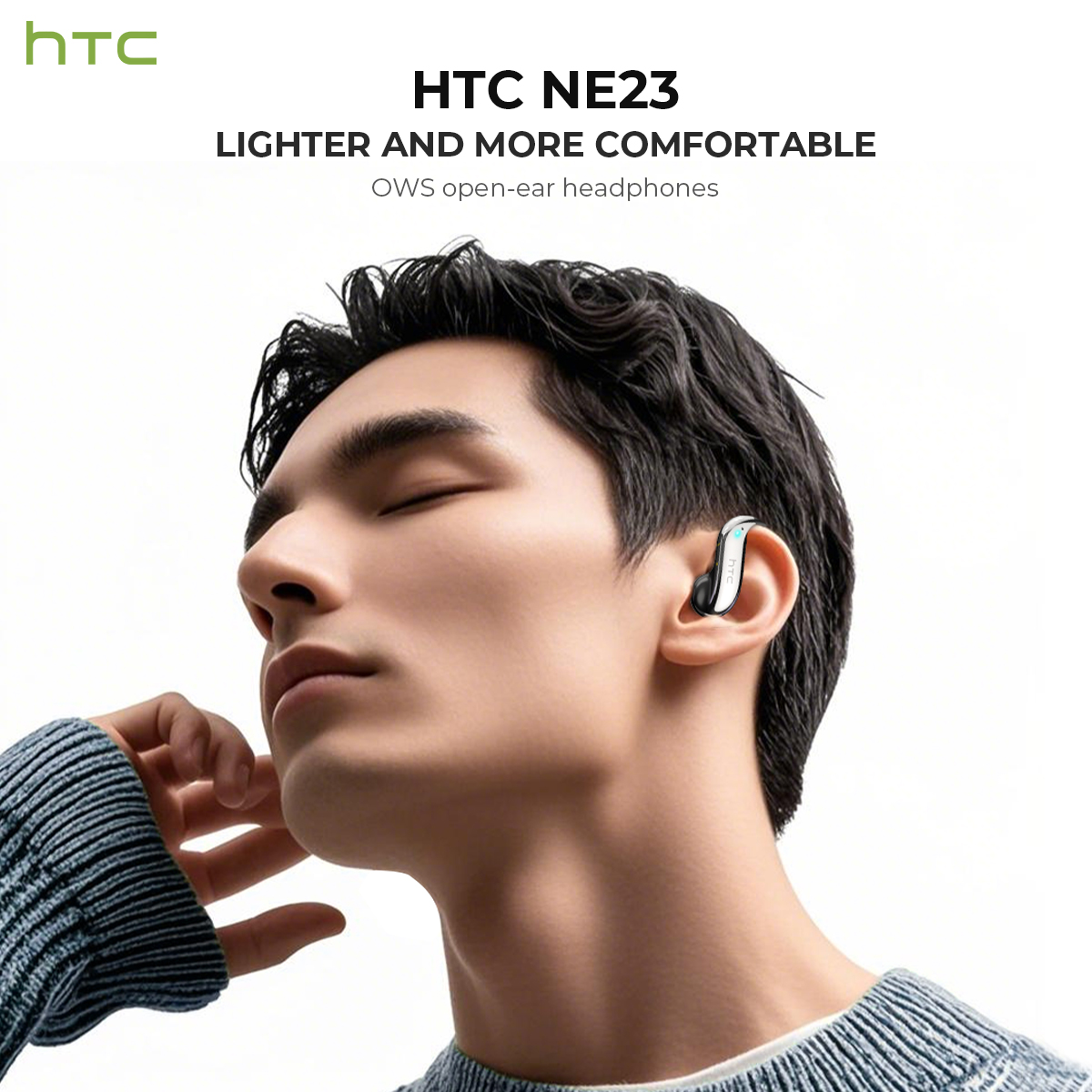 Słuchawki Bluetooth z odkrytym – Open Ear Air Conduction Headphones recenzja i cena