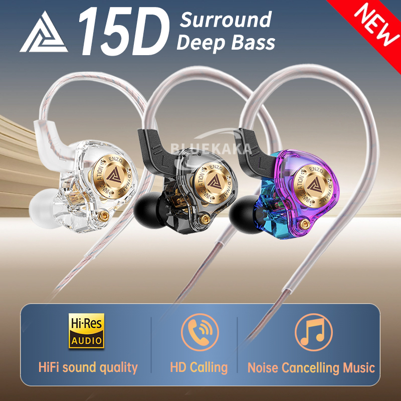 Słuchawki douszne QKZ 15D Dyna – Open Ear Air Conduction Headphones recenzja i cena