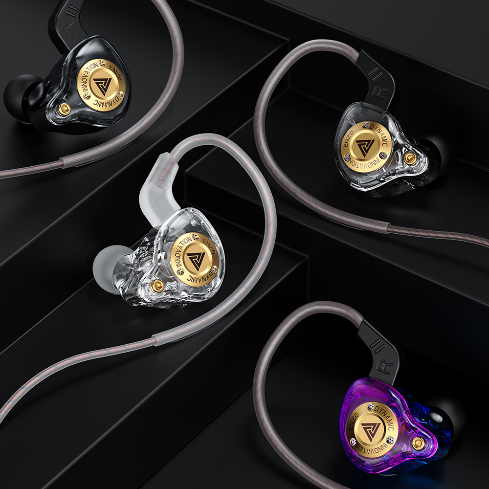 Słuchawki douszne QKZ 15D Dyna – Open Ear Air Conduction Headphones recenzja i cena