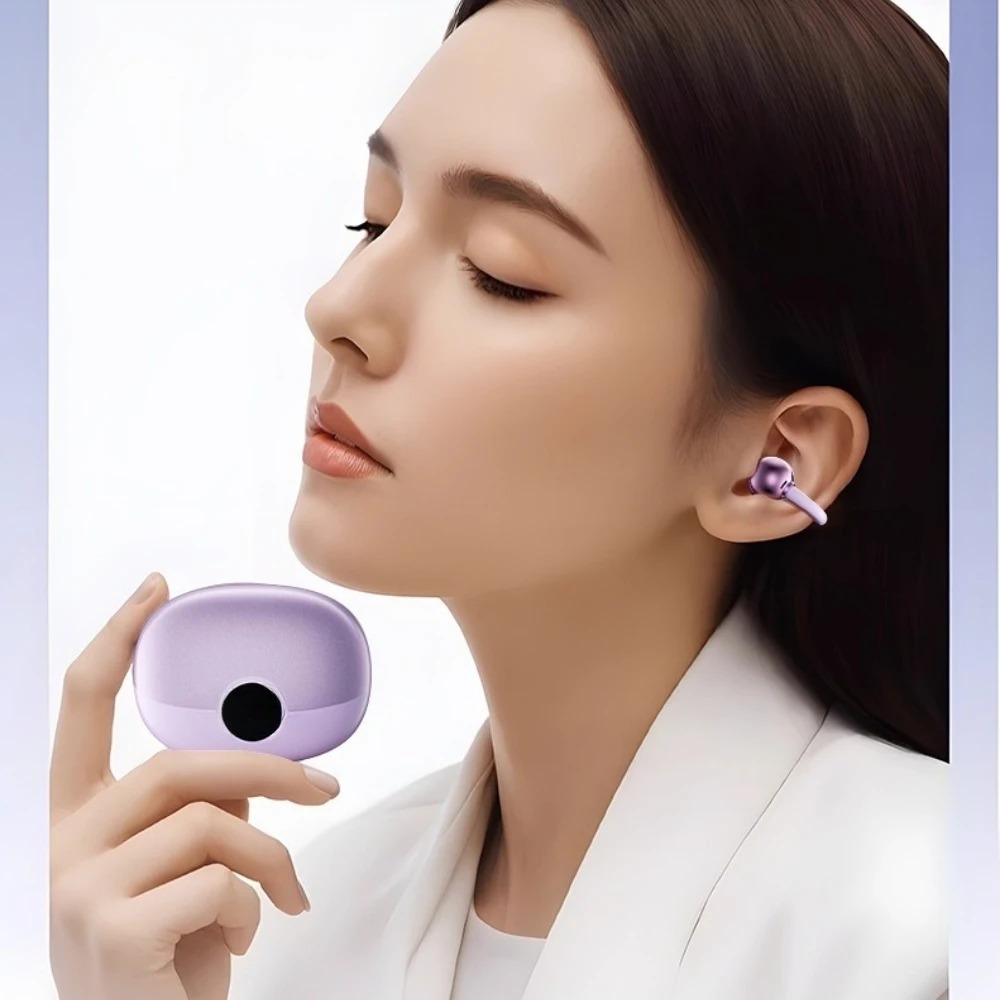 Bezprzewodowe słuchawki z klip – Open Ear Air Conduction Headphones recenzja i cena