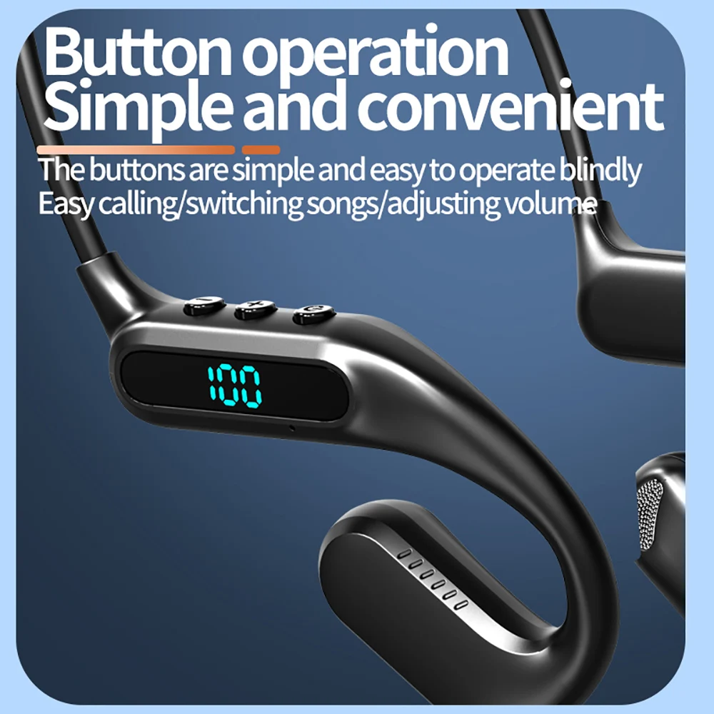 Słuchawki KEBIDUMEI Bluetooth  – Open Ear Air Conduction Headphones recenzja i cena