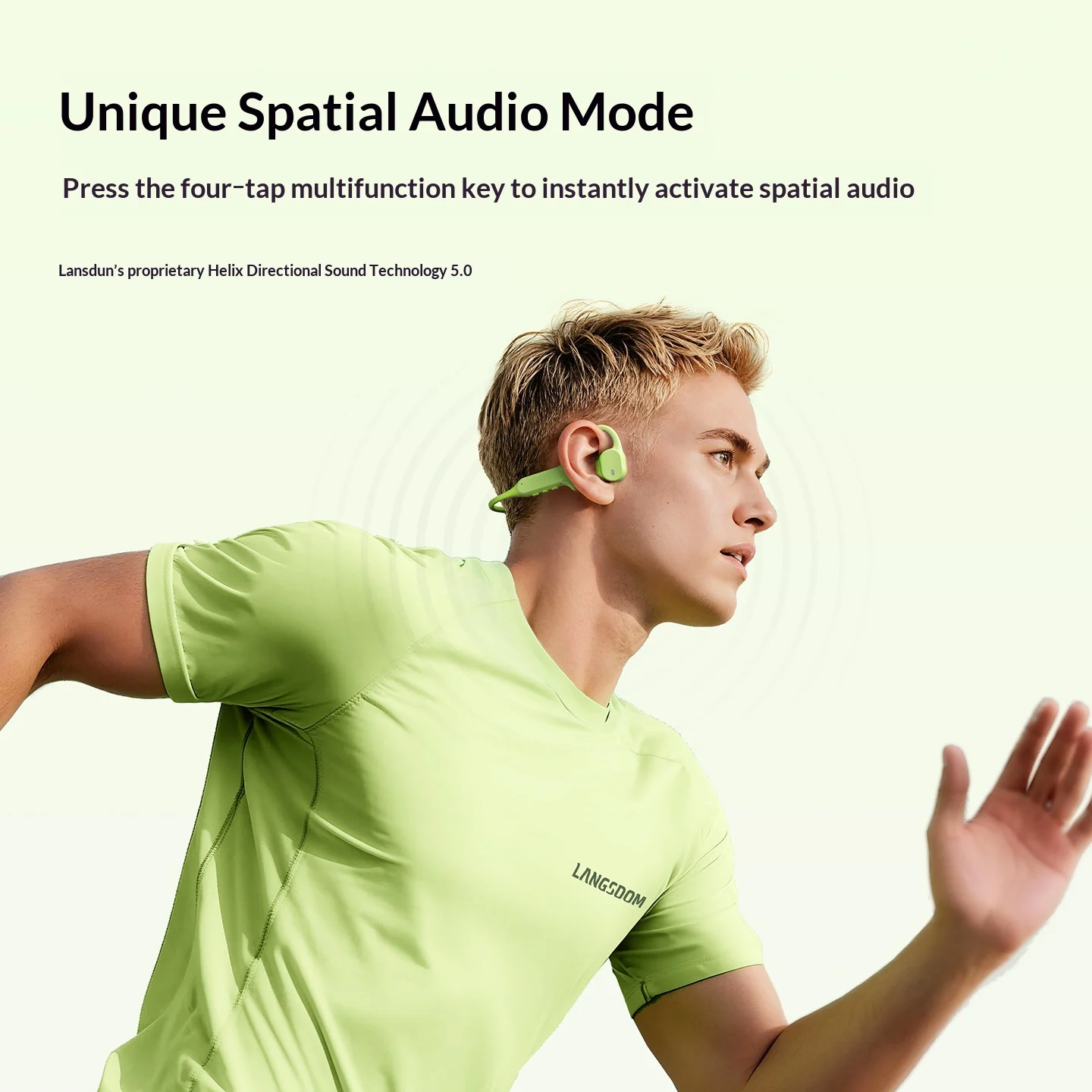 LANGSDOM AirWave Max – bezprze – Bone Conduction Running Headphones recenzja i cena